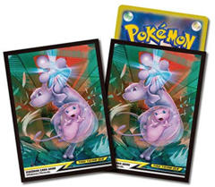 Japanese Pokemon SM11 Mewtwo & Mew Sleeves - 64ct